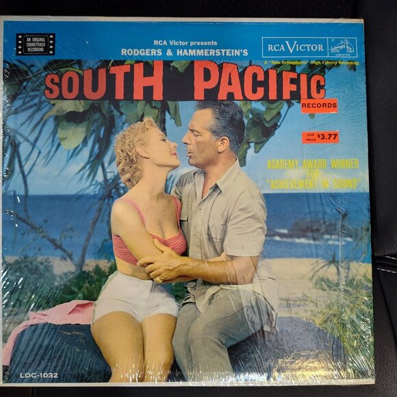 South Pacific Soundtrack 12" Record Album LP RCA Victor LOC-1032 Mono - copy - Picture 2 of 9